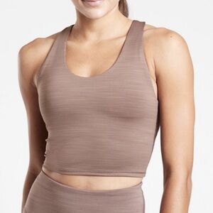 Athleta  Ultimate Space Dye Crop Supersonic Bra